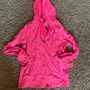 Hot Pink Zip Jacket